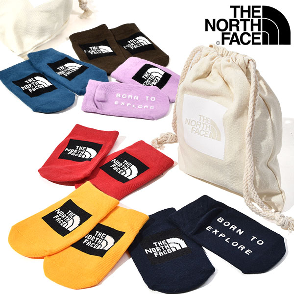 90％以上節約 巾着袋つき 3足組 ザ ノースフェイス 子供 ソックス THE NORTH FACE Baby オーガニック 3P 靴下 ベビー  赤ちゃん ギフト 出産祝い nnb82090 www.southriverlandscapes.com