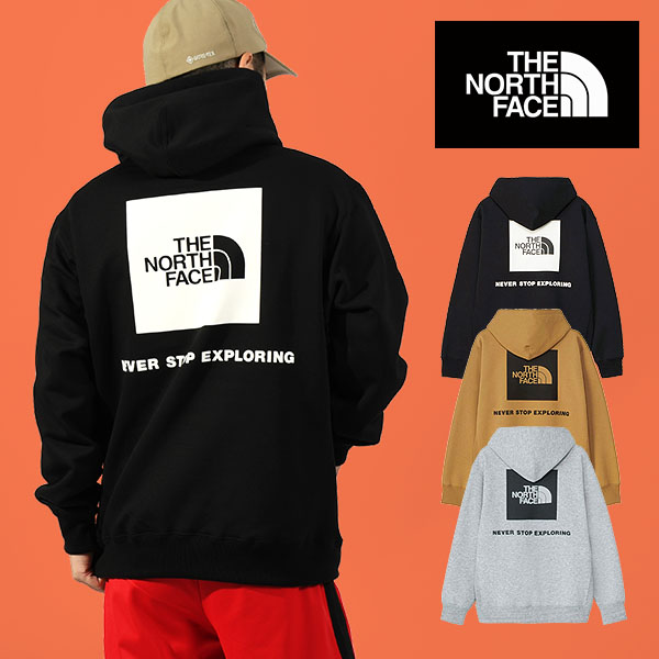 ノースフェイス パーカー 裏起毛 スウェット メンズ レディース THE NORTH FACE バック スクエア ロゴ プルオーバー NT62348  2023秋冬新作 tnf-bs-lh スノボアウトドアのエレスポ2 通販 