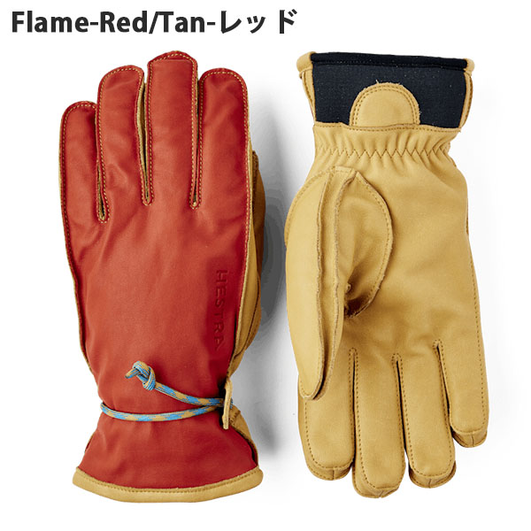レザーグローブ HESTRA ヘストラ Wakayama メンズ 五指 本革 天然皮革