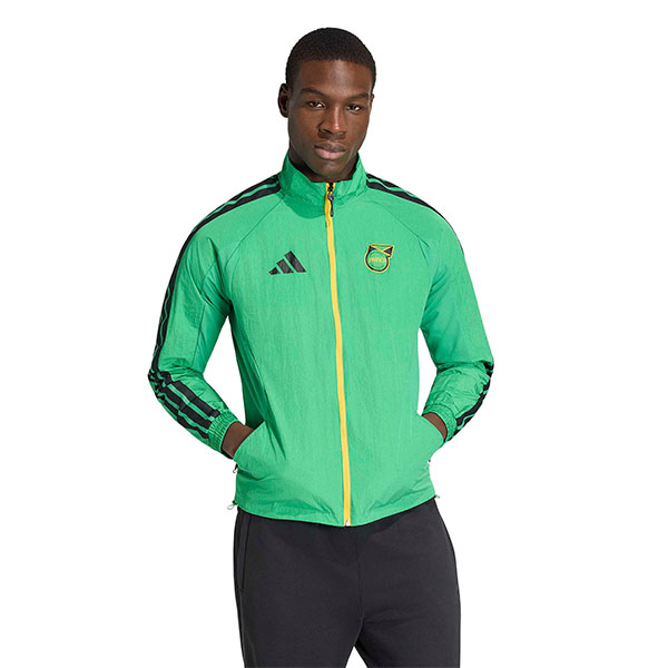 アディダスウインドジャケット メンズ ジャマイカ代表 サッカー WQ826 adidas（アディダス） メンズ ウインドブレーカー サッカー ジャマイカ