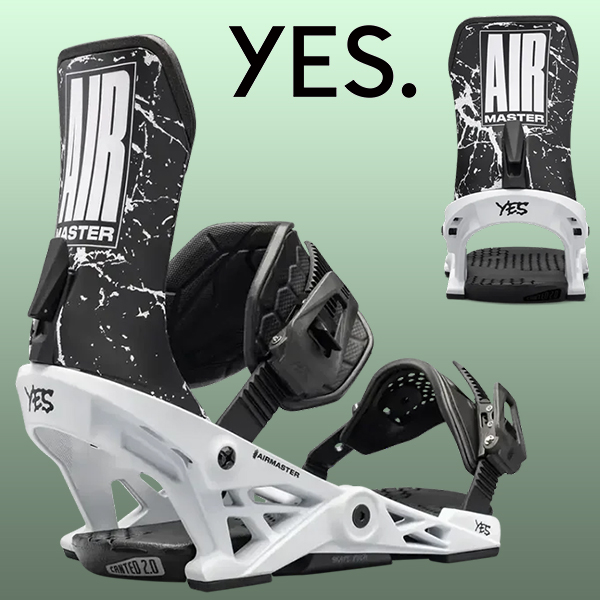 YES AIR MASTER ビンディング 20 Canted ブラック Yes. Airmaster