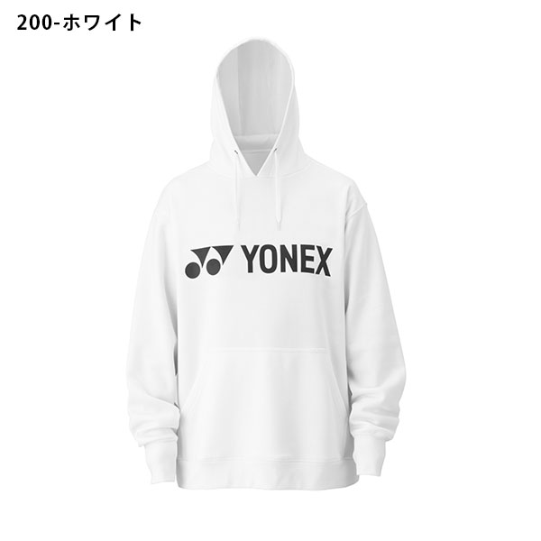 長袖 パーカー 裏起毛 YONEX ヨネックス メンズ レディース ブラック