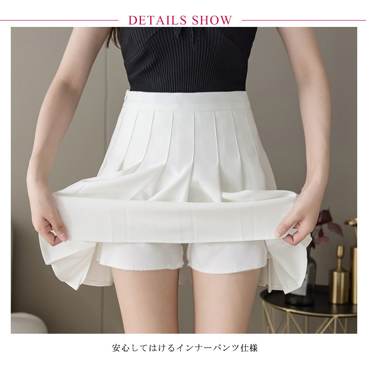 プリーツスカート テニススカート レディース ミニスカート Aライン