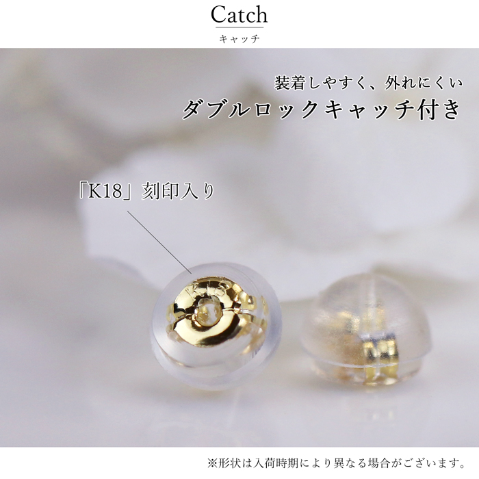 グリーンガーネット 0.5ct ピアス k18 シンプル 緑 ドロップ 一粒 18金