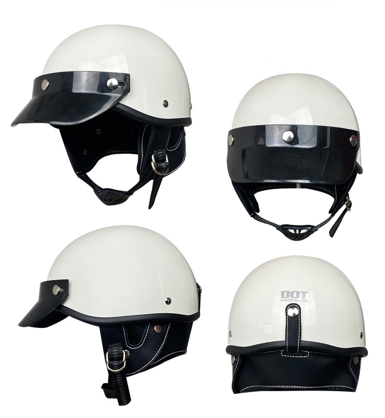 ジェットヘルメット バイクヘルメット バイク おしゃれ 半キャップ オートバイ 安全 メンズ レディース ハーフヘルメット 男女兼用 四季通用 Tk35 エリートスリーショップ 通販 Yahoo ショッピング