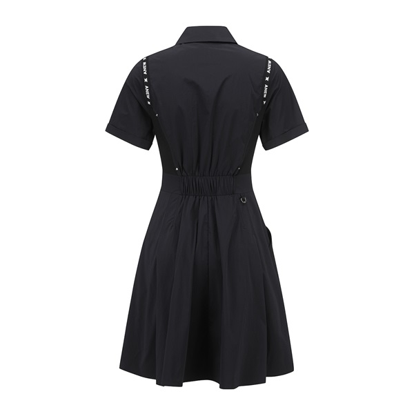 ANEW Golf Women's Jersey Mix One Piece - Black – Anew Golf USA