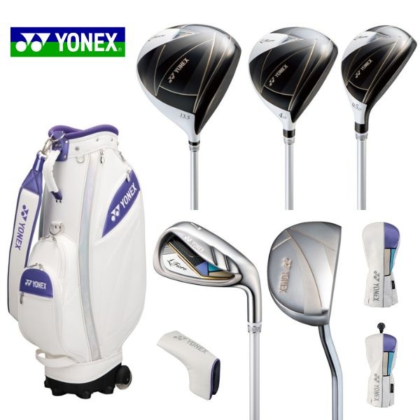 YONEX　IGNIO　メンズゴルフ14本セット　右利き用　キャディバッグ YONEX（ヨネックス） レディース フィオーレ クラブセット