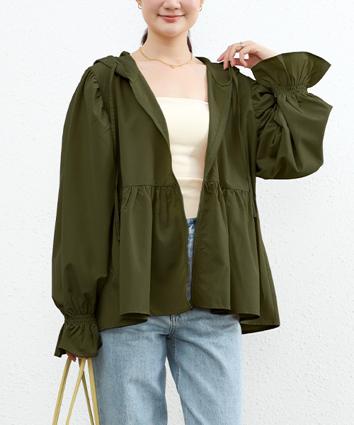 ラッシュガード 夏 水着 日焼け対策 UVカット レディース パーカー 女性 UV UPF 涼しい 長袖 袖あり 10代 20代 30代 40代 ポケット ファスナー 指穴 春 rt1305 | ブランド登録なし | 13