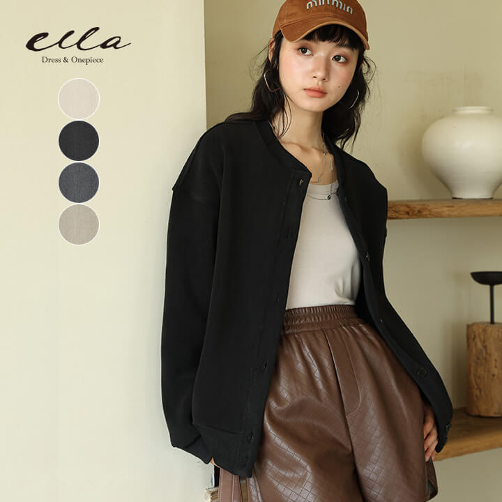 レディース 秋冬 秋 冬 カーディガン 厚手 前開きカーディガン