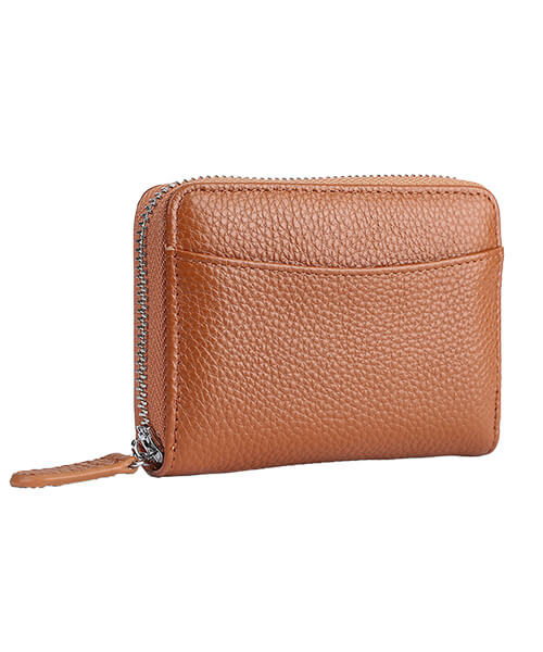 ミニ財布 レディース 本革 二つ折り 軽量 カードケース 大容量 ミニウォレット ボックス型小銭入れ コンパクト ミニマリスト 旅行用  小さい zak1106 | ブランド登録なし | 03