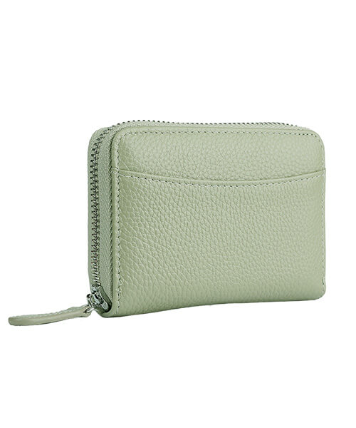 ミニ財布 レディース 本革 二つ折り 軽量 カードケース 大容量 ミニウォレット ボックス型小銭入れ コンパクト ミニマリスト 旅行用  小さい zak1106 | ブランド登録なし | 07