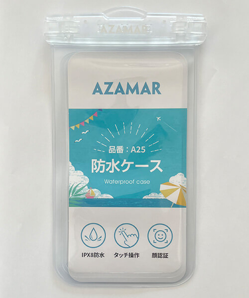 スマホ防水ケース スマホケース スマホ アウトドア 海 釣り 潜水 海岸 砂浜 ぬれない プール スマホ 防水ケース ストラップ付 便利 かわいい zak25 | ブランド登録なし | 03