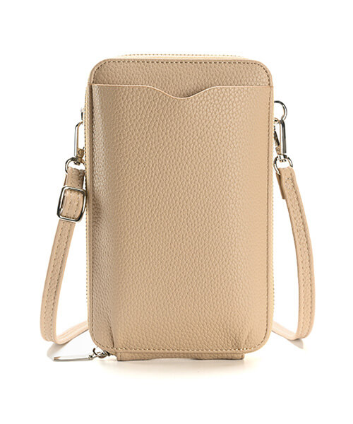 スマホショルダー スマホポーチ レディース ショルダー スマホ ポーチ 財布 財布付き お財布ショルダー お財布ポシェット ショルダー zak841 | ブランド登録なし | 01