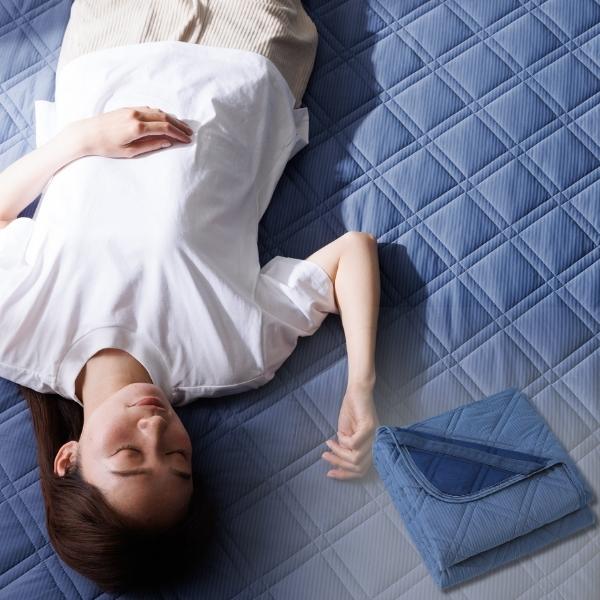tobest（トゥーベスト） 敷きパッド シングル 夏 ひんやり 冷感 接触冷