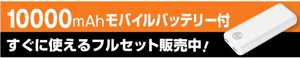 バッテリー付き