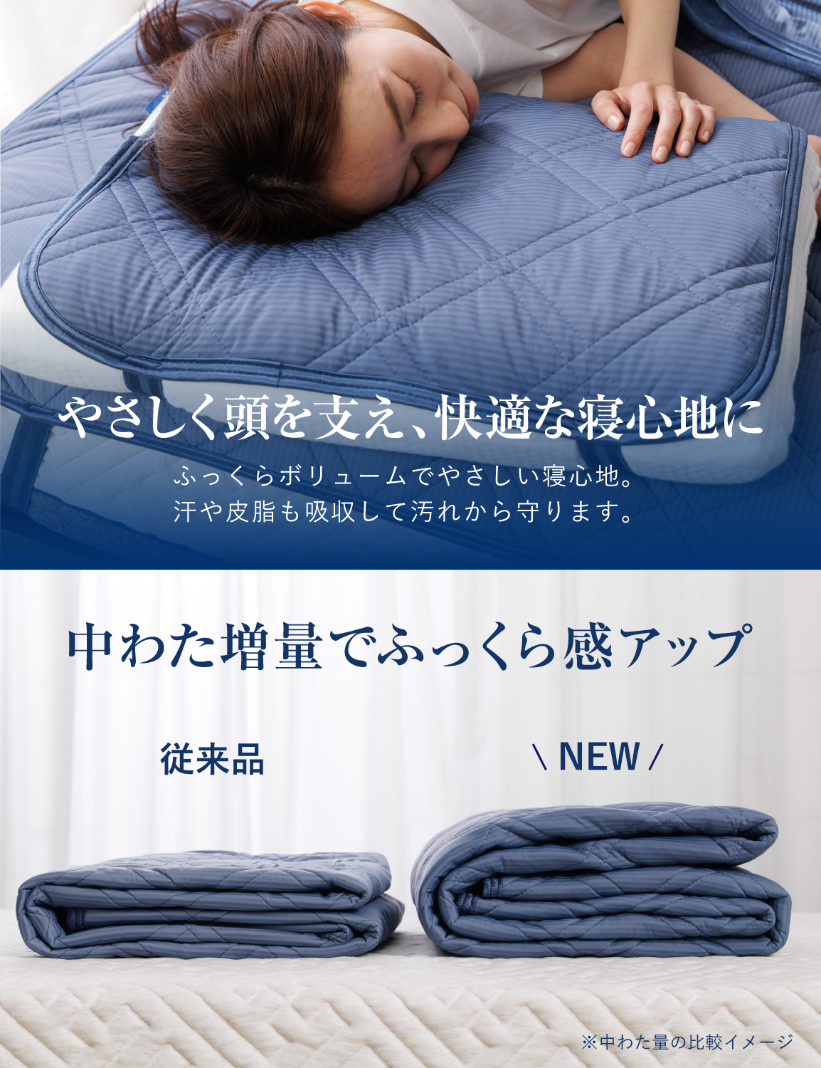 枕パッド 夏 冷感 接触冷感 冷感枕パッド暑さ...の詳細画像5