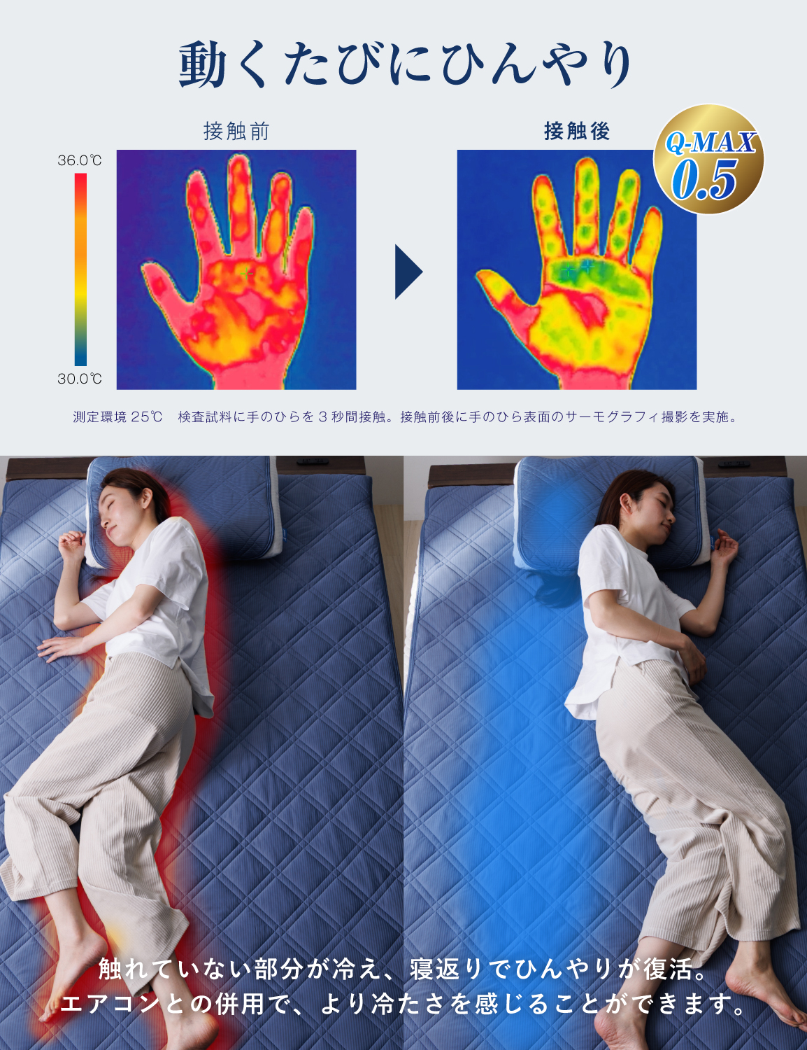 tobest（トゥーベスト） 敷きパッド シングル 夏 ひんやり 冷感 接触冷