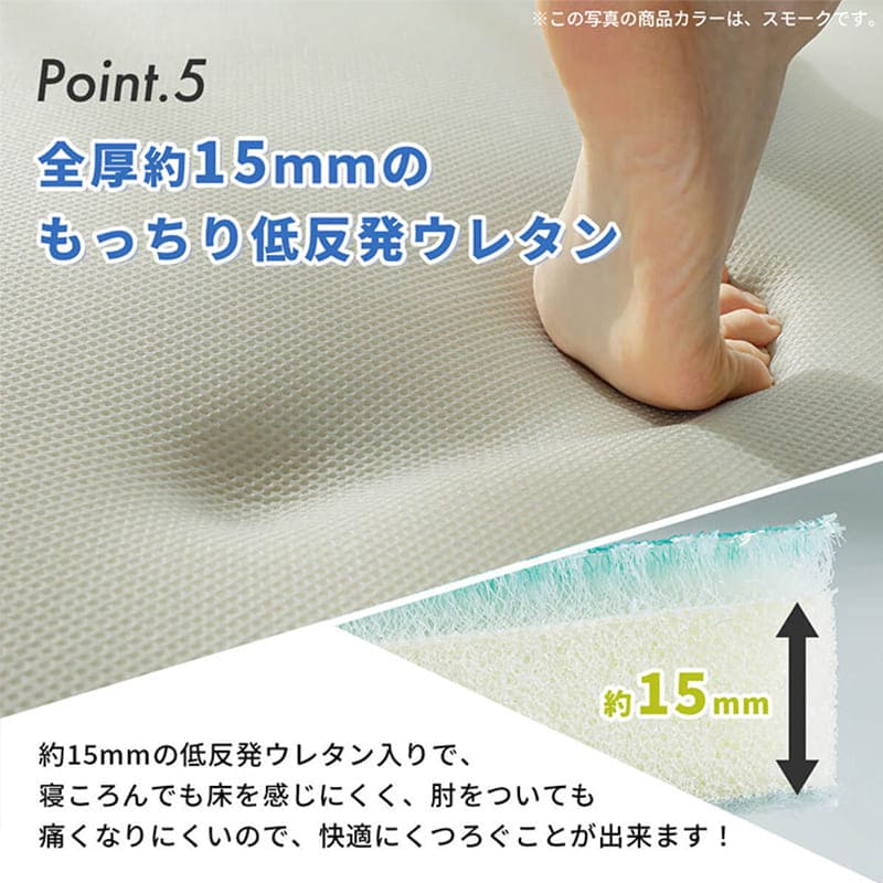 都内で ウレタン 滑り止め かわいい オールシーズン 絨毯 洗える おしゃれ 洗濯 厚手 低反発 夏 2畳 カーペット 夏用 ラグ 軽い 風 韓国 メッシュ 190x190 さらら感 カーペット ラグ カラー マリン Onclean Com Ar