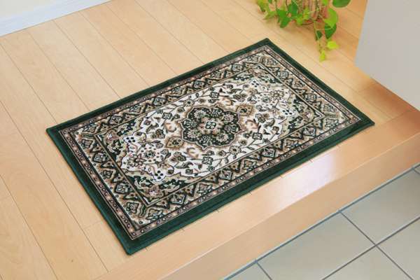 ペルシャ ネイン ラグ マット: サイズ: 60x90cm….. ..kn3。 ペルシャ ネイン ラグ マット: サイズ: 60x90cm….. ..kn3。