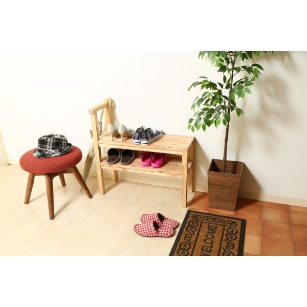 スリム ベンチ 玄関スツールおしゃれリビングシンプルHOC-852GY