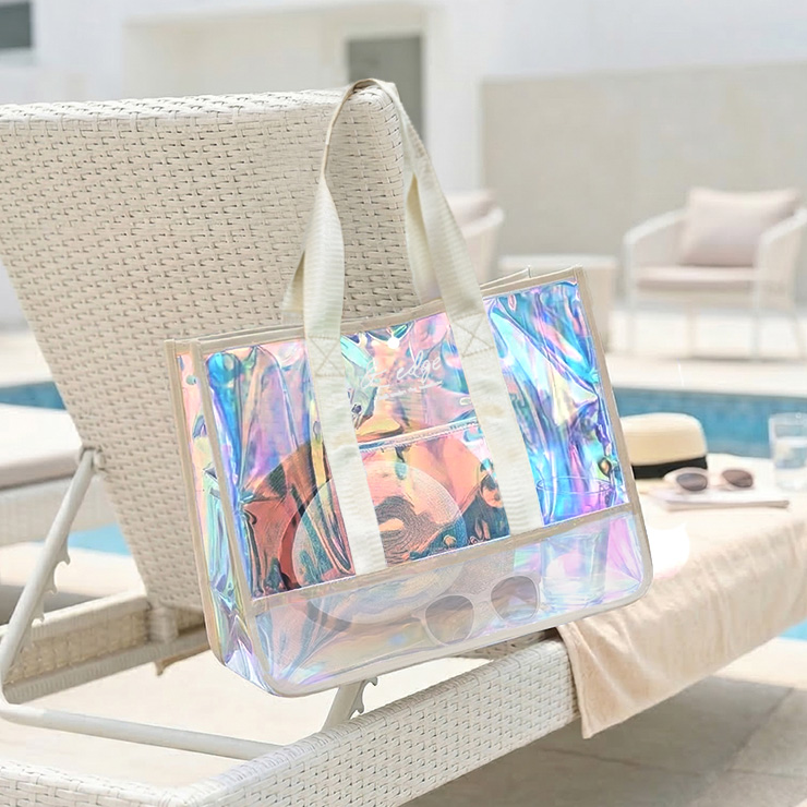 オーロラクリアバッグ ホワイト