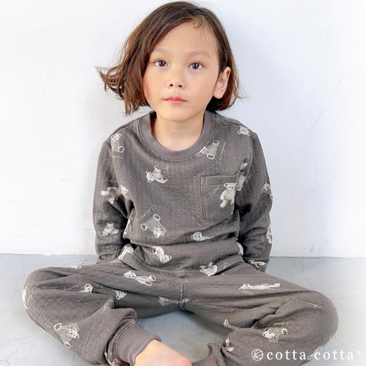 cotta cotta（コッタコッタ） 爆買 パジャマ キッズ 綿100％ 長袖