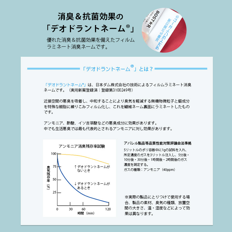 ナイロンシューズバッグBOST★R 消臭＆抗菌デオドラントネーム