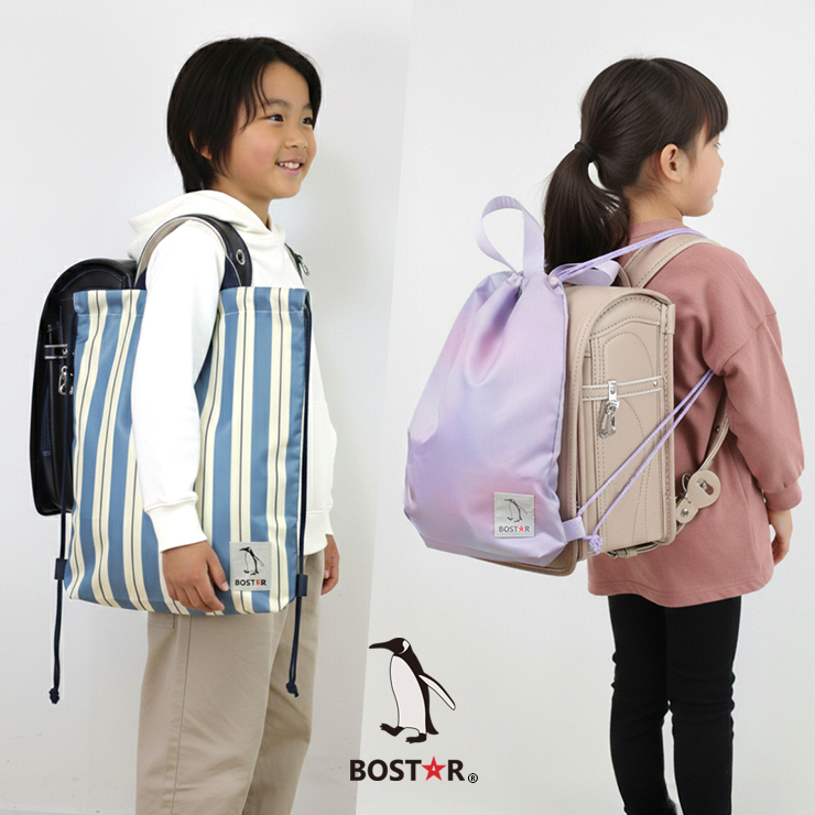 ナイロン2way巾着ナップサックBOST★R モデル