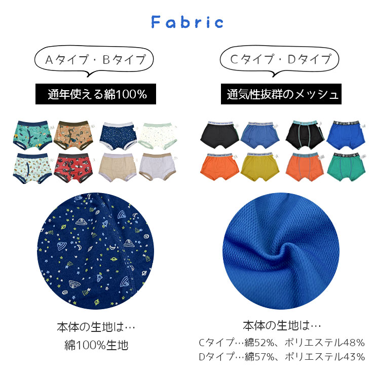 キッズ 男の子用ボクサーパンツ4Pセット 1
