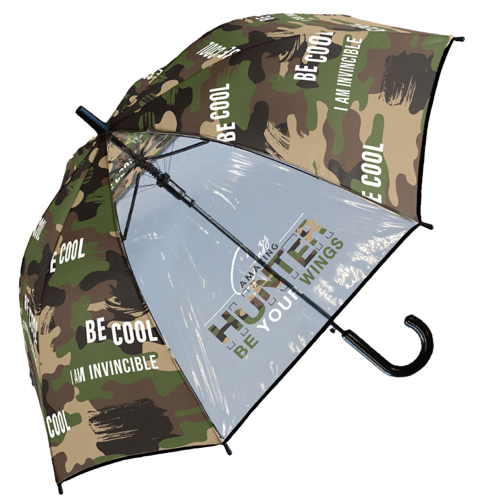 爆買 傘 小学生 男の子 長傘 雨傘 55cm ジャンプ傘 ワンタッチ