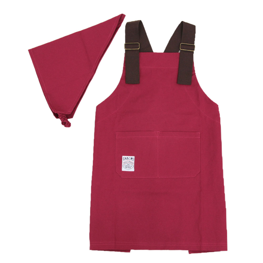 キッズ エプロン 三角巾 セット 男の子 女の子 綿100% 100cm 110cm