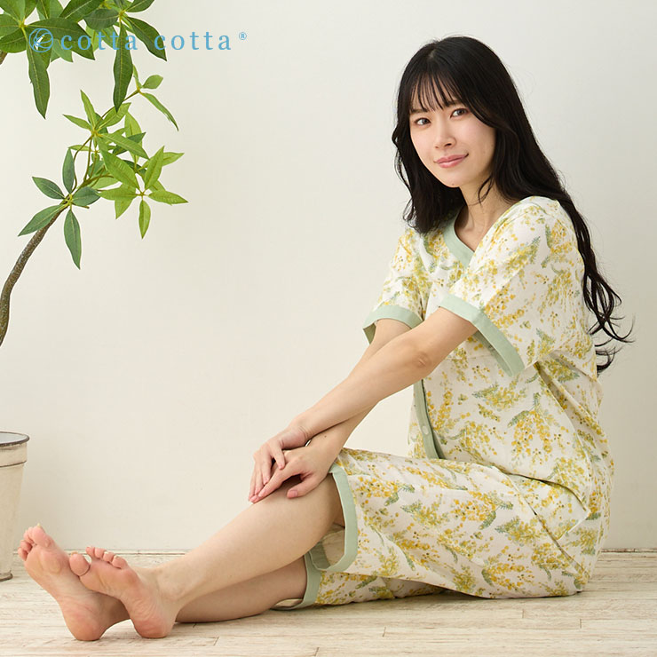 cotta cotta（コッタコッタ） パジャマ レディース 綿100% ダブル