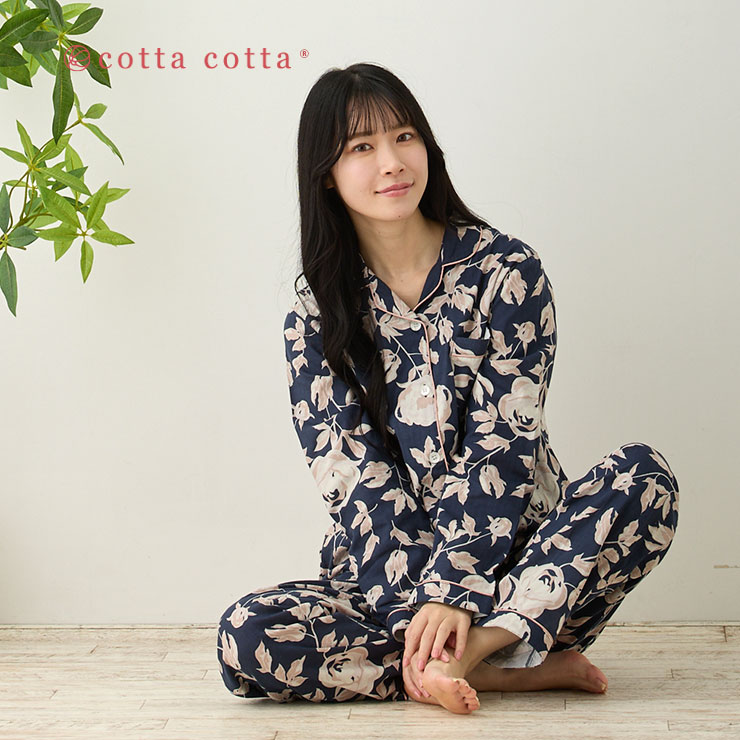 cotta cotta（コッタコッタ） パジャマ レディース 綿100% ダブル