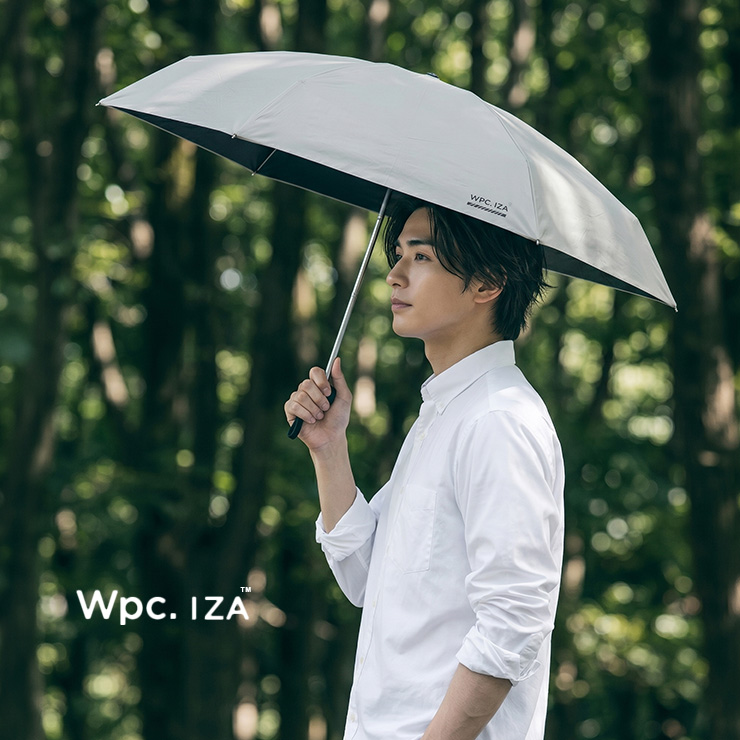 Wpc. IZA 折りたたみ傘 UVカット率 遮光率 メンズ 折り畳み日傘