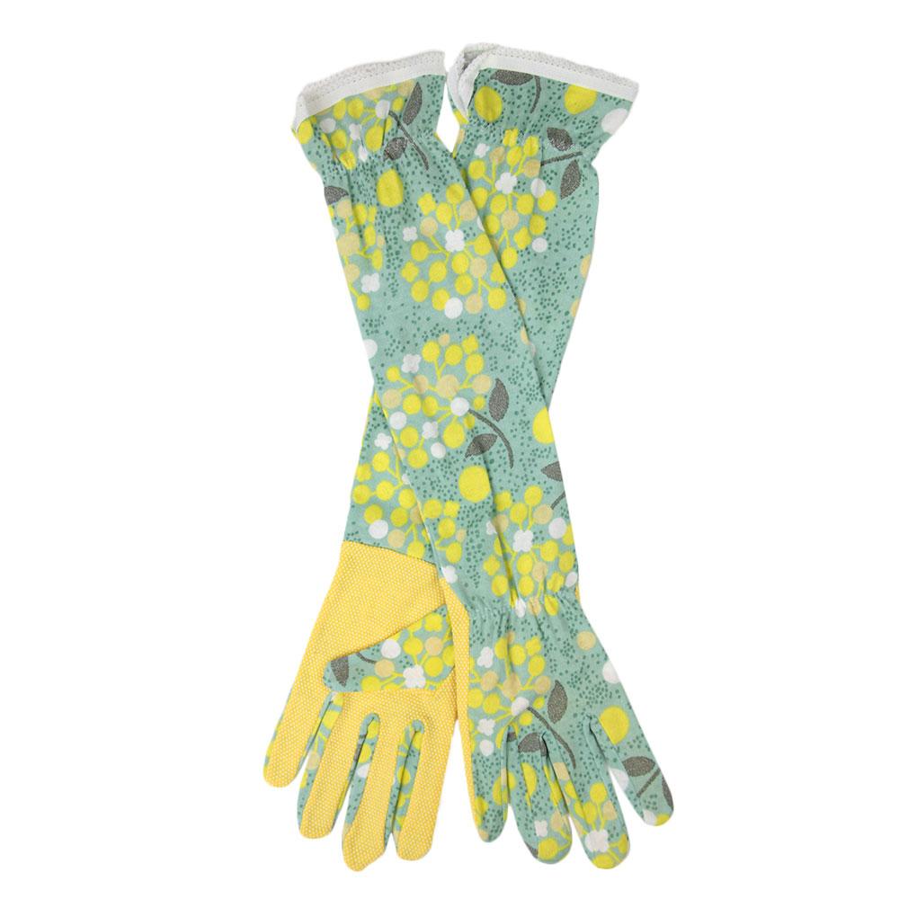 ガーデングローブ 母の日 ガーデニング グローブ ガーデン手袋 ロング マルチグローブ 長い 手袋 UVカット 紫外線対策 おしゃれ かわいい 日よけ 日焼け対策｜elmundo｜05