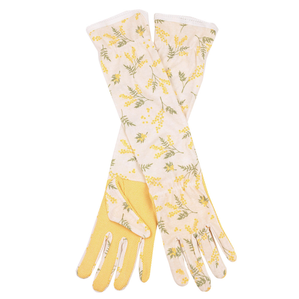 ガーデングローブ 母の日 ガーデニング グローブ ガーデン手袋 ロング マルチグローブ 長い 手袋 UVカット 紫外線対策 おしゃれ かわいい 日よけ 日焼け対策｜elmundo｜02