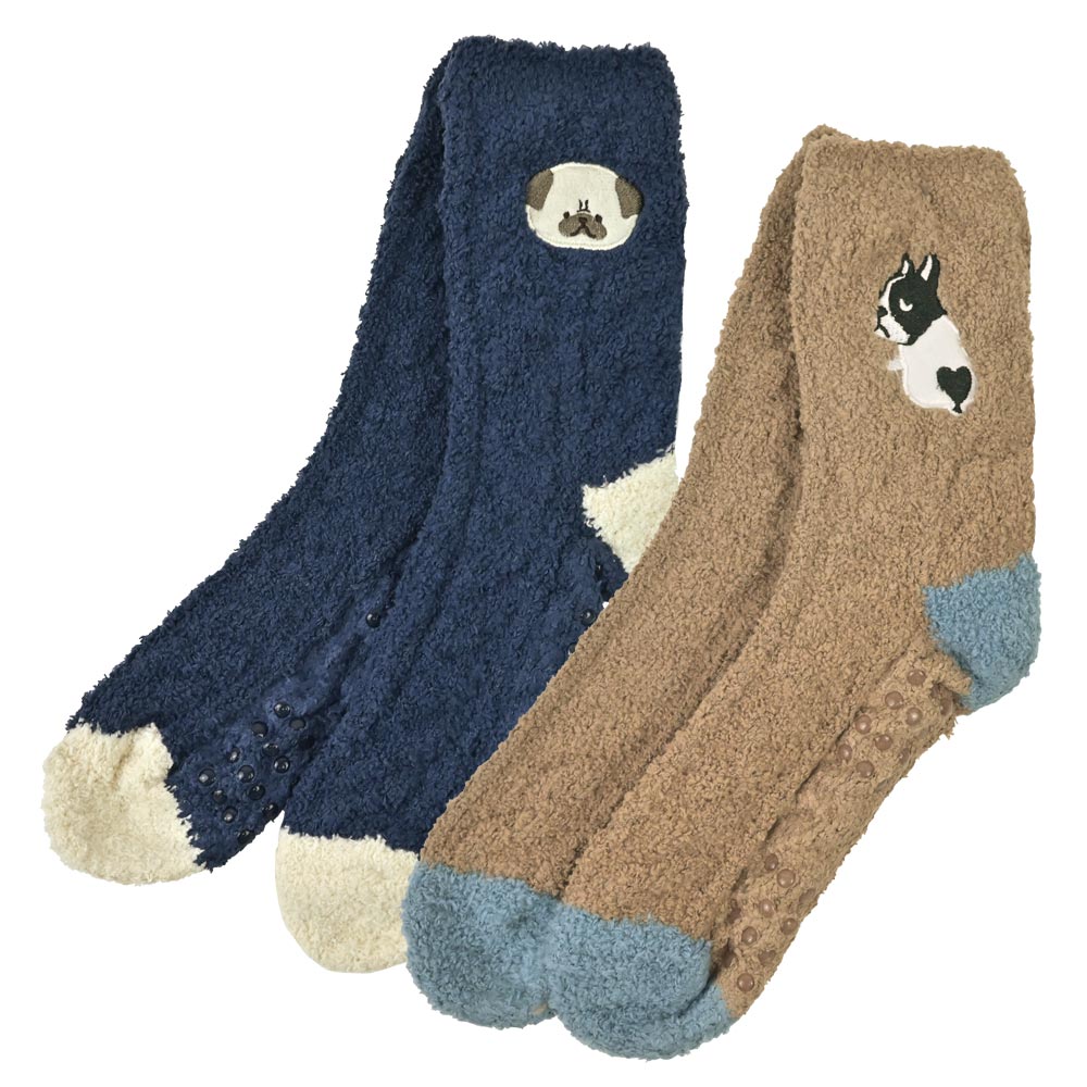 FRIENDSHILL（フレンズヒル） ルームソックス 2足セット ふわふわ 靴下