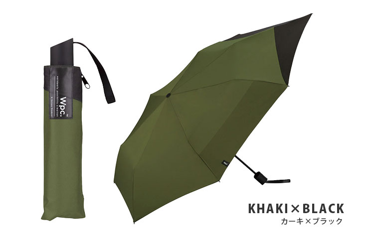 新しい 晴雨兼用 折り畳み傘 雨傘 日傘 メンズ 男性 Wpc. 55cm 最大70cm 紫外線対策 UVカット 継続はっ水加工 折りたたみ傘  ワールドパーティー 無地 ギフト プレゼント