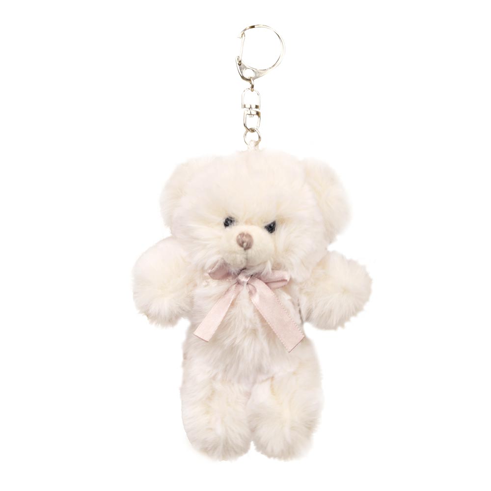 キーホルダー ぬいぐるみ アニマル ふわふわ バッグチャーム ナスカン