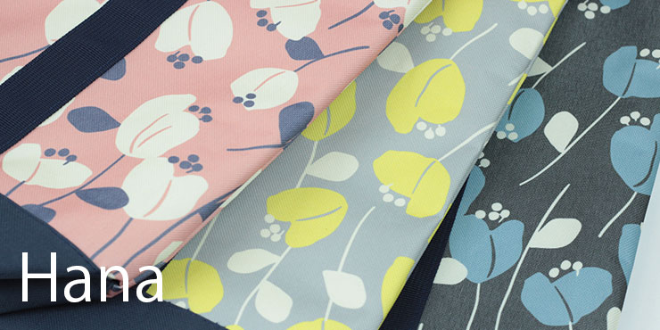 保冷保温スクエアトートバッグ・エコバッグ 花