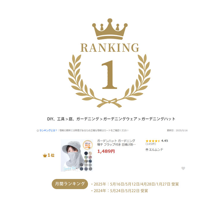 ランキング1位