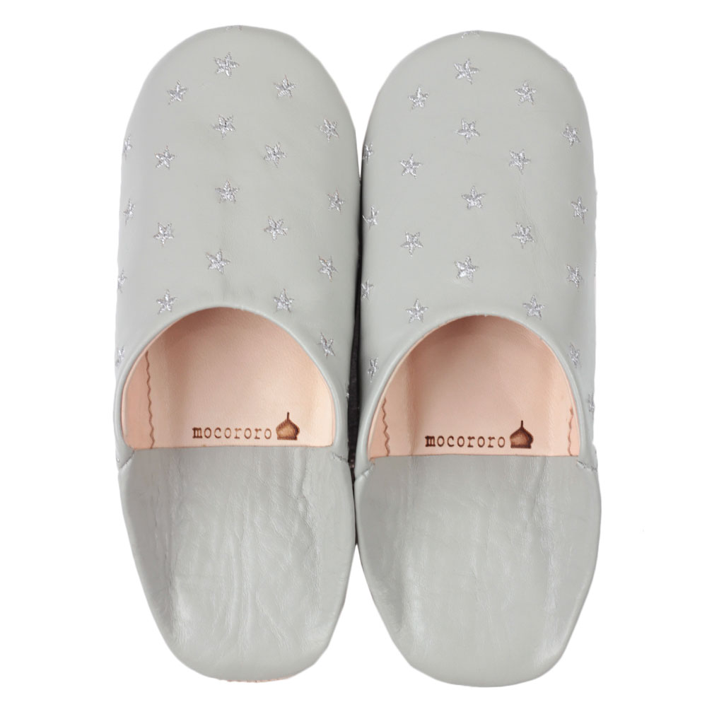 mocororo 【訳あり品】 レディース モロッコ本革 バブーシュ