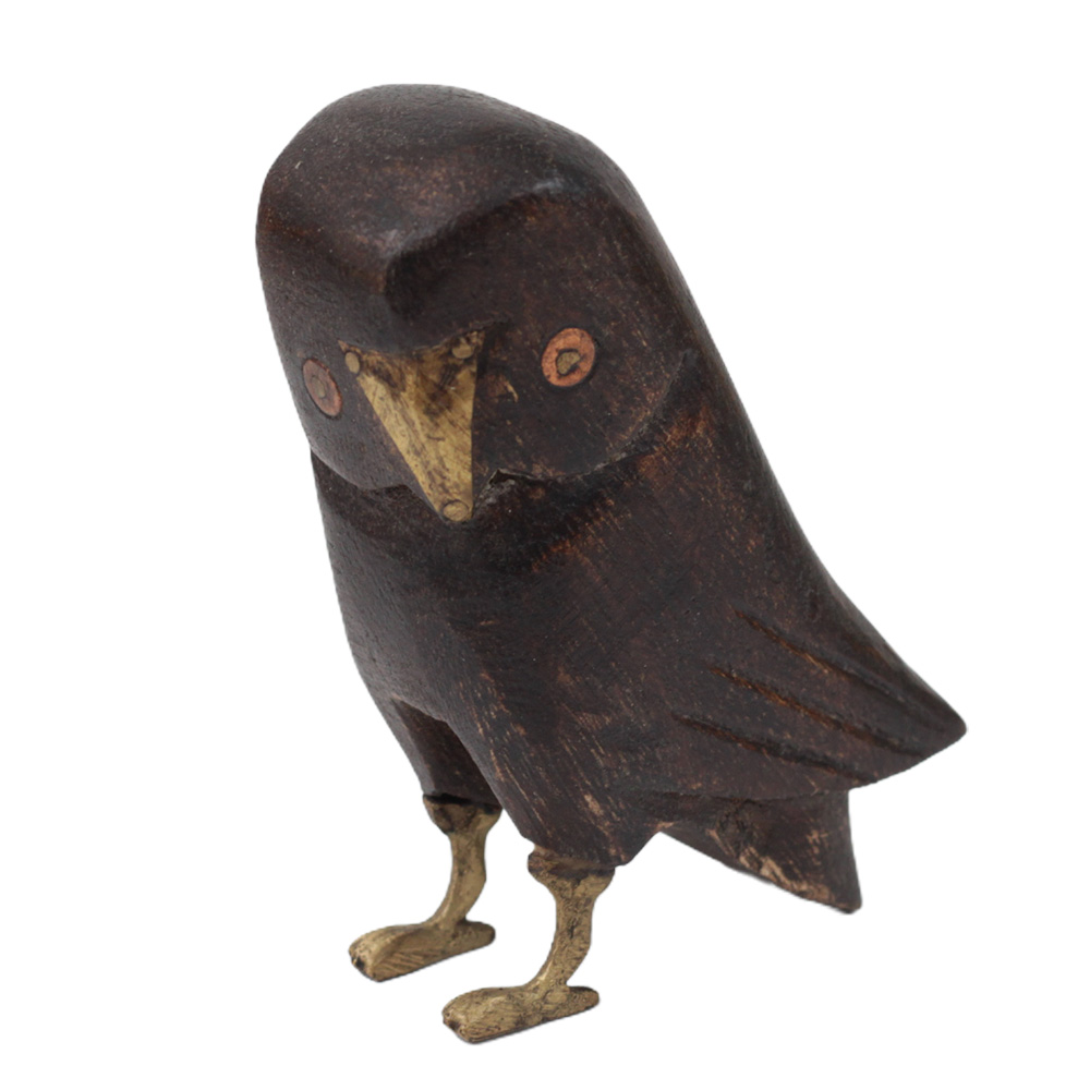 オブジェ 木製 置物 木彫り 置き物 インテリア 雑貨 飾り 鳥 キウイ