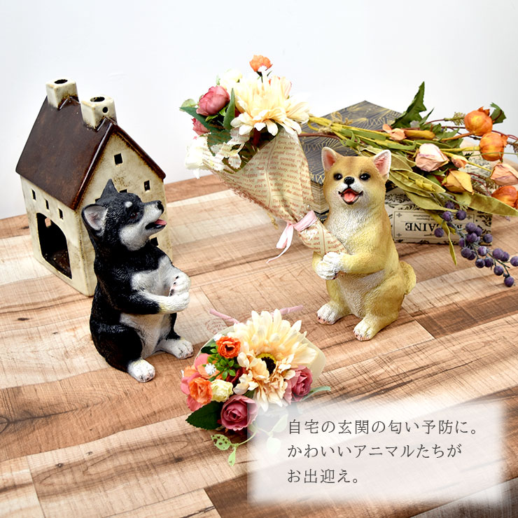 丸和貿易 母の日ギフト 置物 玄関 ミニョンブーケ 動物 アニマル 丸和貿易 母の日ギフト 置物 玄関 ミニョンブーケ 動物 アニマル