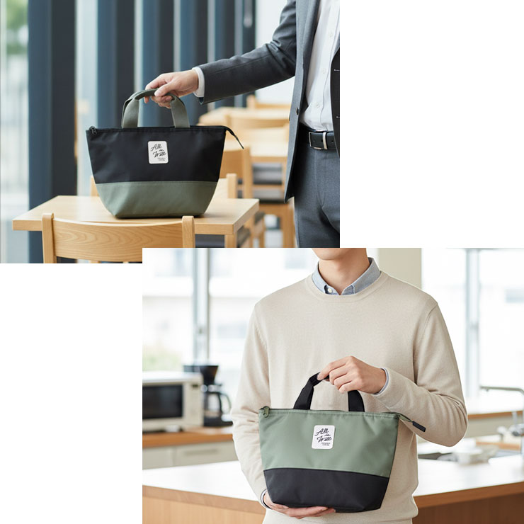 保温・保冷ランチトートバッグ model2