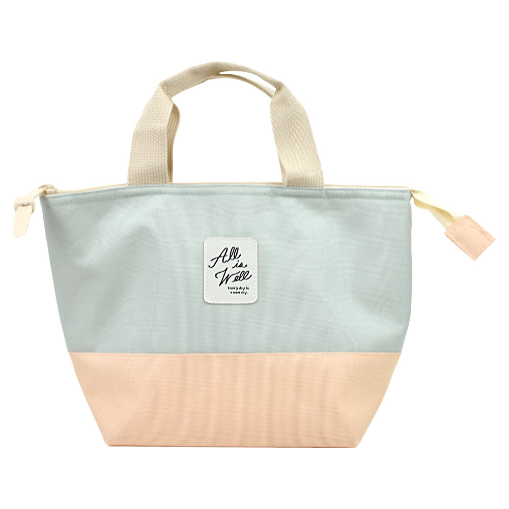 ファスナー付き トートバック（お弁当袋、ランチバッグ（子ども