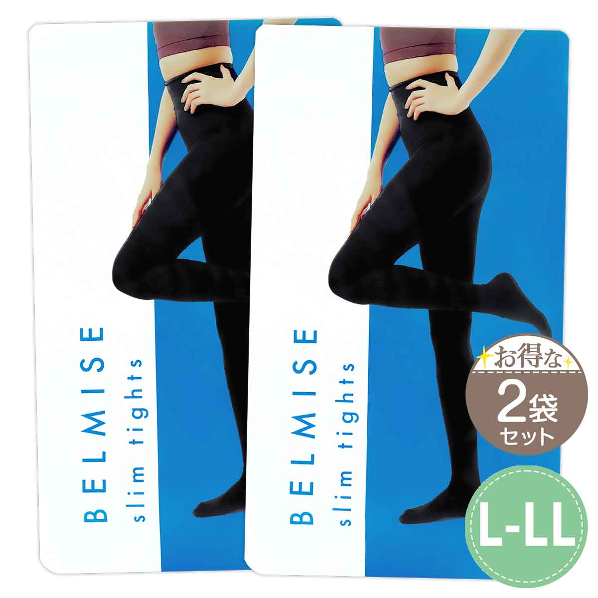 BELMIS slim tights L - スパッツ