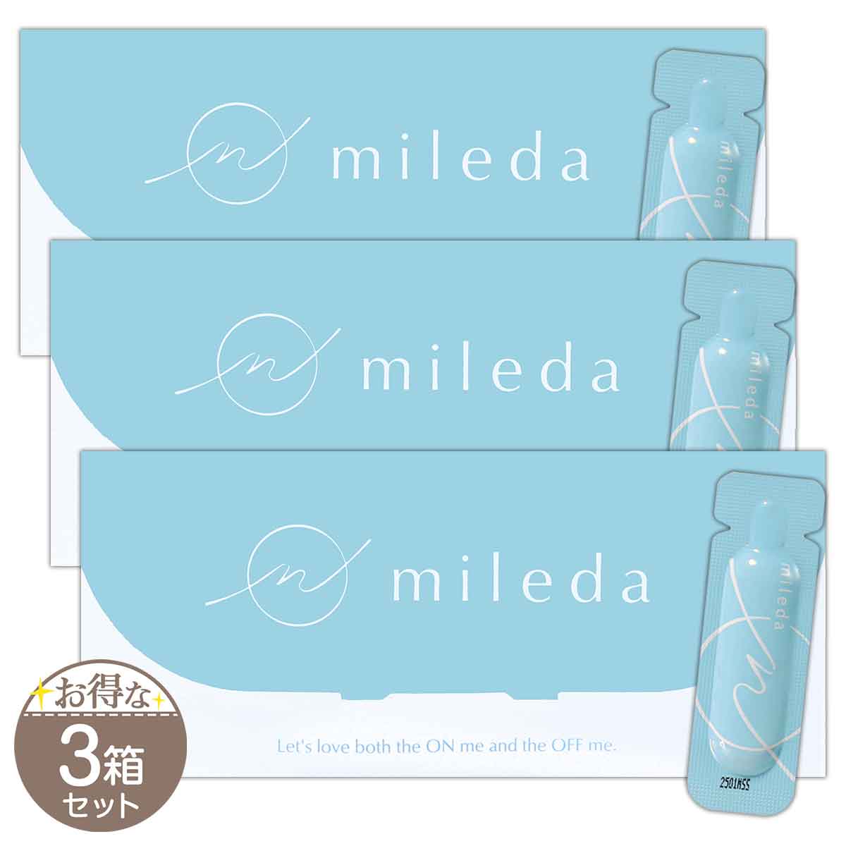  3Ȣå  ߥ mileda ࡼڥ 1mL  30 ( 1ʬ ) ץ Ʊ ᡼̵NYH / ߥڥS04-01 / MLDSRS-03P