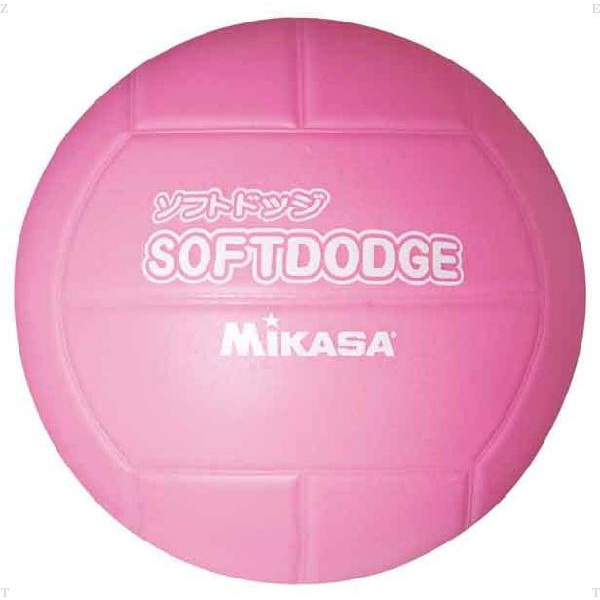 MIKASA(ミカサ) ソフトドッジ円周52-60cm PVC ピンク ドッジボール ボール LD-P | MIKASA（スポーツ） | 01