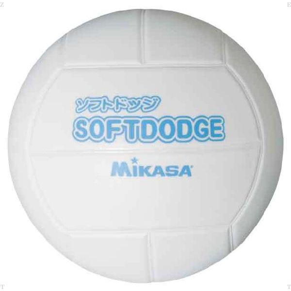 MIKASA(ミカサ) ソフトドッジ円周52-60cm PVC 白 ドッジボール ボール LD-W | MIKASA（スポーツ） | 01